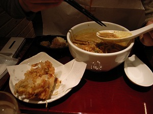 古奈屋のカレーうどん